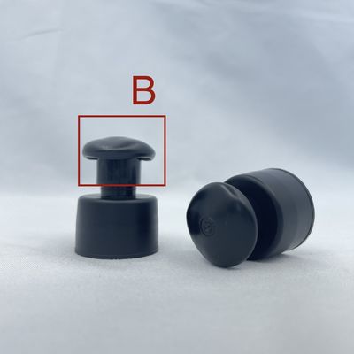 Tutup Botol Gold Pull Up Top 24/410 Warna Disesuaikan 2 Aktuator Dengan Finishing