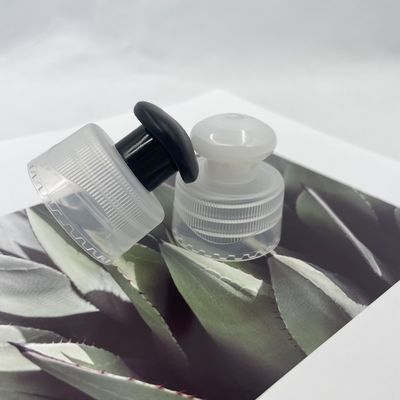 28/410 Dorong Tarik Tutup Sekrup Botol Penutup Plastik Pola Riak