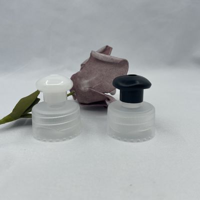 28/410 Dorong Tarik Tutup Sekrup Botol Penutup Plastik Pola Riak