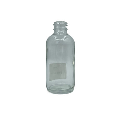 Botol Kosmetik Kaca Bulat 120ml Warna Disesuaikan Untuk Perawatan Pribadi
