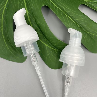 28mm Penutupan Pompa Sabun Pembersih Tangan 0.25ml Dosis Dispenser Botol Berbusa