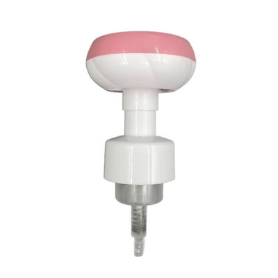 43mm Penutupan Bunga Bentuk Busa Pompa 5 Petal PP Shampoo Soap 0.68ml Dosis