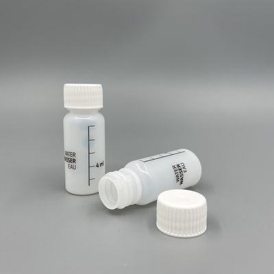 Botol Plastik HDPE Kecil 10ml Tutup Putih Warna Disesuaikan Sekali Pakai Untuk Lotion