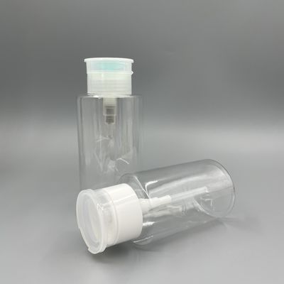 Botol Pompa Penghilang Cat Kuku Plastik PET Cocok 150ml 180ml Silk Screening
