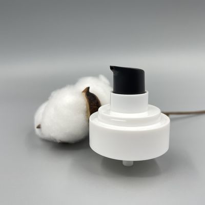 Dispenser Pompa Krim Tangan 0.25ML/T Penutupan Dinding Ganda 24/410 SS316 Dengan Tutup PP