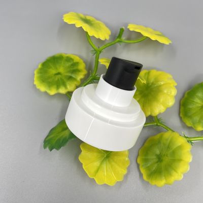Dispenser Pompa Krim Tangan 0.25ML/T Penutupan Dinding Ganda 24/410 SS316 Dengan Tutup PP