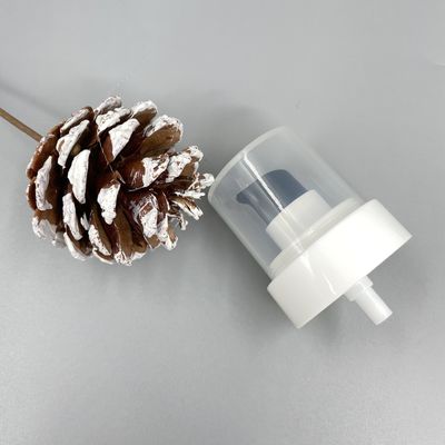 Dispenser Pompa Krim Tangan 0.25ML/T Penutupan Dinding Ganda 24/410 SS316 Dengan Tutup PP