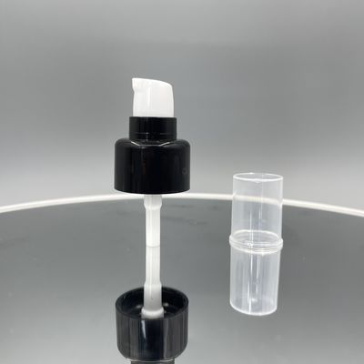 Cream 24 410 Pump Dispenser Ribbed Closure berbahan logam 0.2ML/T Dengan Half Cap