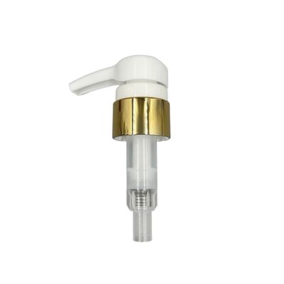 3.5ML Dosis Lotion Dispenser Pump Putih 28/410 33/410 Dengan Penutupan ABS
