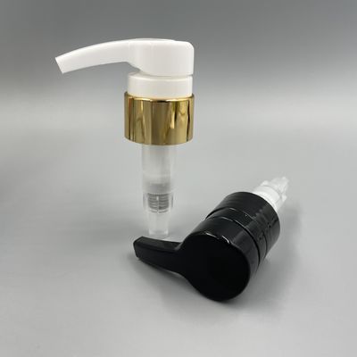 3.5ML Dosis Lotion Dispenser Pump Putih 28/410 33/410 Dengan Penutupan ABS