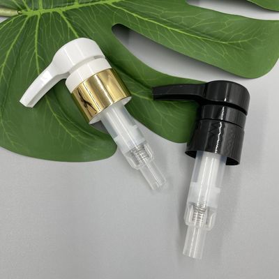 3.5ML Dosis Lotion Dispenser Pump Putih 28/410 33/410 Dengan Penutupan ABS