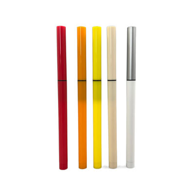 3g Slim Design Empty Pen Packaging Warna Merah Rotary Pena Kosmetik Kedap Udara