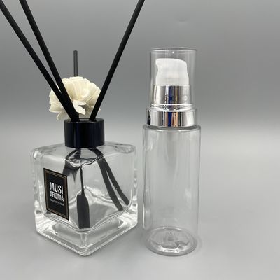 Liquid Foundation Cream Pump Dispenser 304H Spring 0.3ml Dosis 24/410 Penutupan Perak