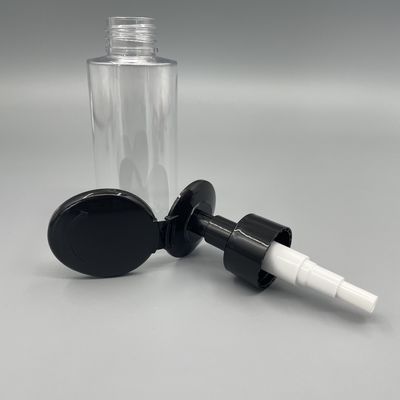 0.55ml Dosis Nail Varnish Remover Pump Dispenser Hitam 24/410 33/410