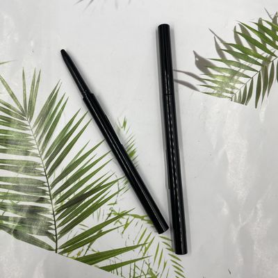 Kapasitas pengisian 0,08g Pensil Alis Kosong Gaya Ramping Tinggi 123mm Diameter 6mm Wadah Rias Plastik