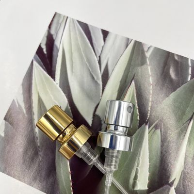 Penggantian Nozzle Sprayer Pompa Parfum Emas 15 400 Aluminium 0,09ML Dengan ferrule