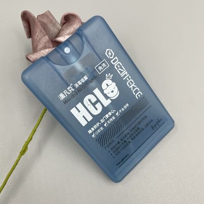 0.06ML Dosis Sprayer Kartu Kredit 20ML Pembersih Tangan Antibakteri 304H