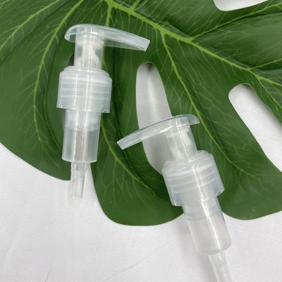 24/410 28/410 Penutupan Ribbed Dan Halus Dispenser yang Dapat Didaur Ulang Tidak ada logam Hubungi Semua Pompa Lotion Plastik