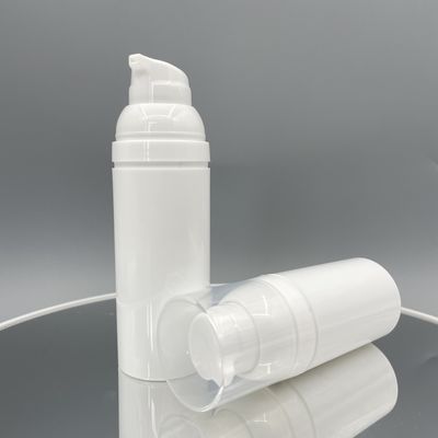 PP 75ml 50ml Botol Pompa Pengap Putih Lotion Tanpa Polusi Dengan Snap