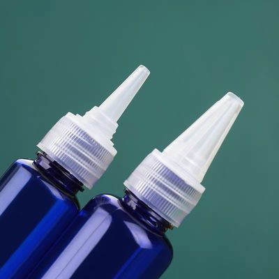 28/410 24/410 Putar Tutup Botol PP Sekrup Plastik Putih Dengan Penutup Debu