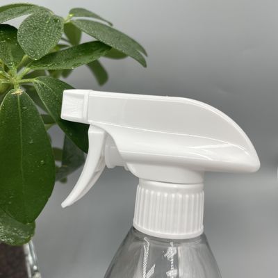Pompa Sprayer Pemicu Plastik Botol Daur Ulang 28/400 Aliran Mati 1,2 CC / T