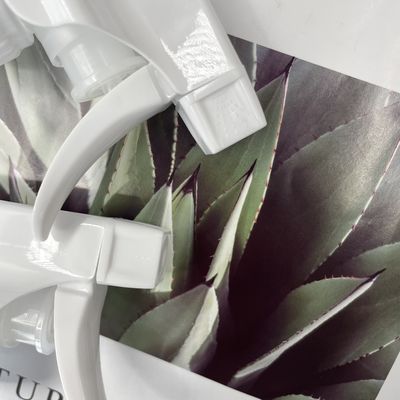 Pompa Sprayer Pemicu Plastik Botol Daur Ulang 28/400 Aliran Mati 1,2 CC / T