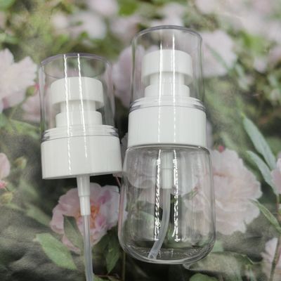 Luxury Clear Empty Upg 30ml Petg Bottle Ultra Fine Sprayer Putih
