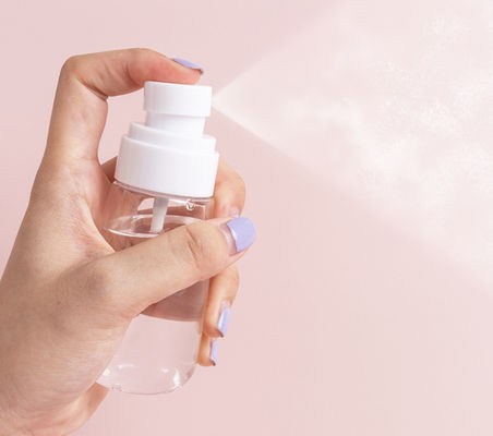 Luxury Clear Empty Upg 30ml Petg Bottle Ultra Fine Sprayer Putih