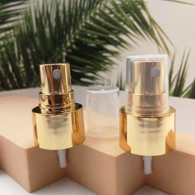 Plating Rose Gold Closure 24/410 Parfum Semprot Pompa Aluminium Actuator 304 Spring