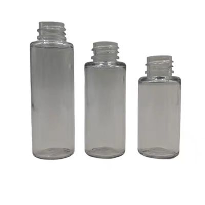 Bulat 30ml 1.06oz Leher 20mm Botol Semprotan Hewan Peliharaan Dinding Tebal Warna Bening