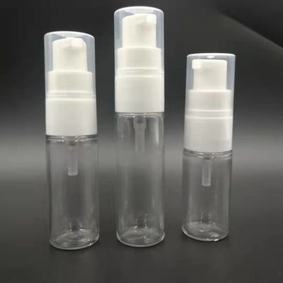 Bulat 30ml 1.06oz Leher 20mm Botol Semprotan Hewan Peliharaan Dinding Tebal Warna Bening