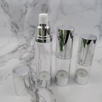 15ml, 30ml, 50ml Kemasan Perawatan Kulit Botol Pompa Pengap