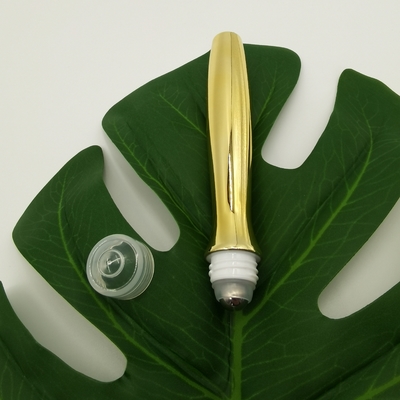 Botol Krim Mata 15ml Roll On One Ball 304 Stainless Steel Warna Emas