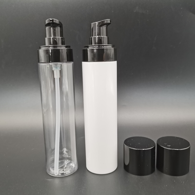 Clear Slim Type 80ml Lotion Petg Pump Bottle Untuk Perawatan Pribadi