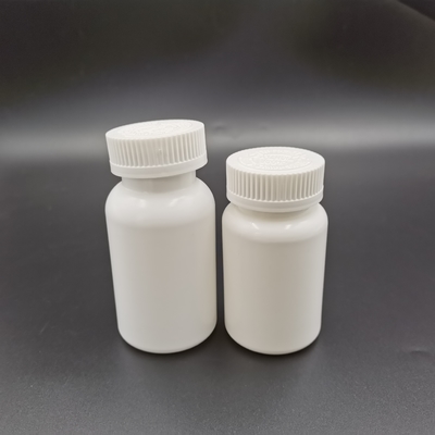 120cc White Hdpe Bottle Children Proof Cap Dorong Ke Bawah Dan Putar Untuk Membuka