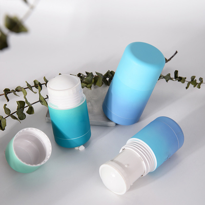 30g 50g Bentuk Bulat Bahan PCR Wadah Tongkat Deodoran Plastik Isi Ulang