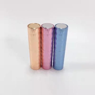 Semprotan Parfum Isi Ulang Dan Botol 8ML Aluminium Cover Diamond Design