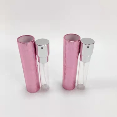 Semprotan Parfum Isi Ulang Dan Botol 8ML Aluminium Cover Diamond Design