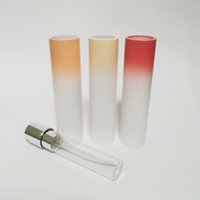 8ML ABS Shell Gradien Warna Parfum Semprot Botol Kaca Botol Dalam