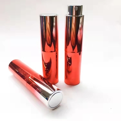 10ML UV Metalized Gradient Warna Emas Warna Disesuaikan Parfum Semprot Wadah Perawatan Pribadi Wewangian