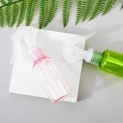 Pompa Sprayer Pemicu Plastik Botol Transparan 24/410 28/410 0.35ml Dengan Kunci