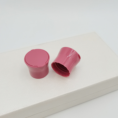 Macaron PP Disc Top Flip Cap Closures 24/410 28/410 Untuk Botol Perawatan Kulit