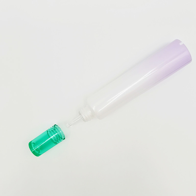 Tabung Peras Kosong Warna Disesuaikan 20ml 40ml Clear Cap Diameter 25mm untuk Gel Mata