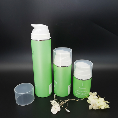 Bahan PCR 50ml 100ml 150ml 200ml Snap Warna Opsional Pada Botol Pompa Pengap PP